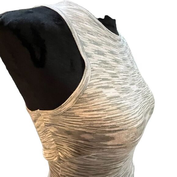 DNA Couture Sleeveless Bodycon Dress size Small Viscose Cinched Drawstring Sides - Picture 5 of 12